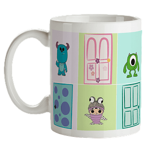 Mug Monsters Inc Tipo Pop