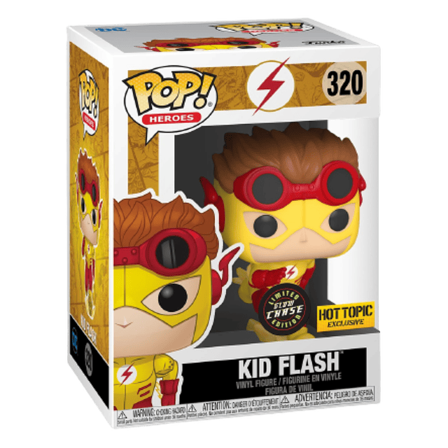 Kid Flash Funko Pop The Flash 320 Hot Topic Chase