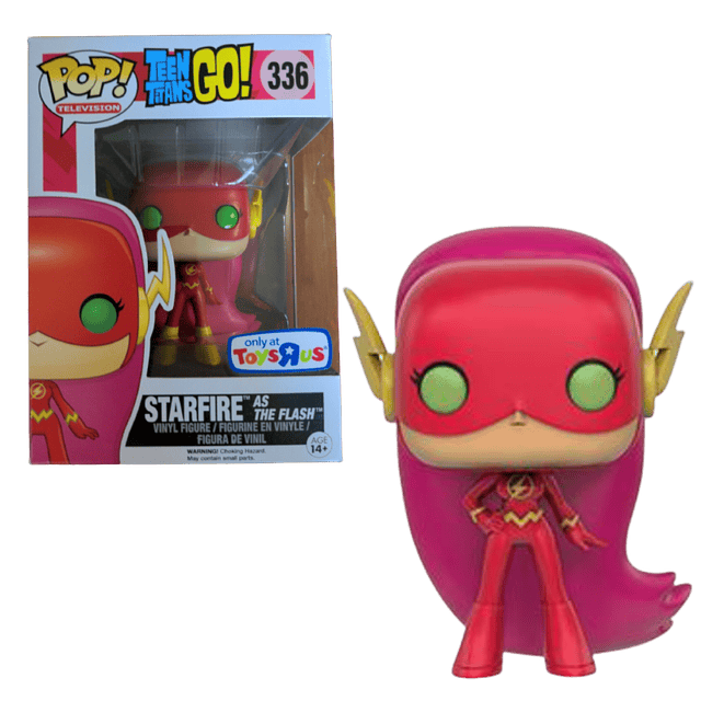 Starfire As The Flash Funko Pop Teen Titans Go 336 Toys R Us