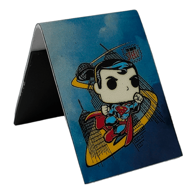 Superman Man Of Steel Separadores Magnéticos Para Libros
