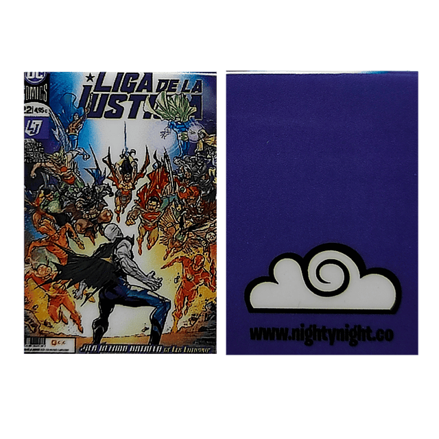Justice League Comic Cover Separadores Magnéticos Para Libros