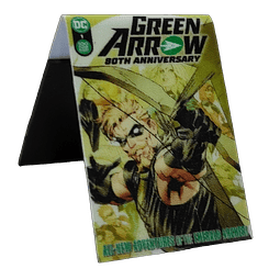 Green Arrow Comic Cover Separadores Magnéticos Para Libros