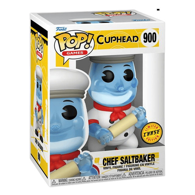 Chef Saltbaker Funko Pop Cuphead 900 Chase