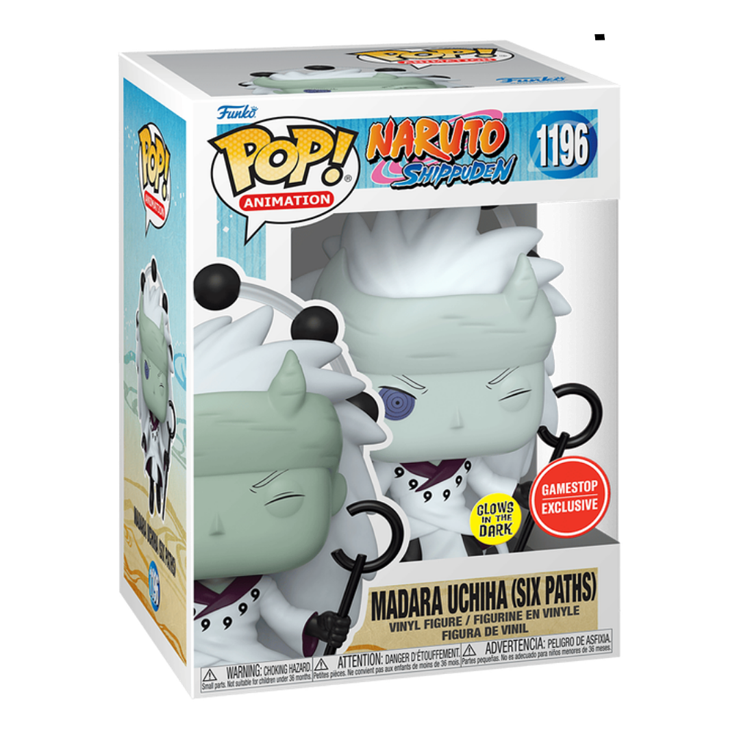 Madara Uchiha Sage Of Six Paths Funko Pop Naruto Shippuden 1196 Gamestop 4