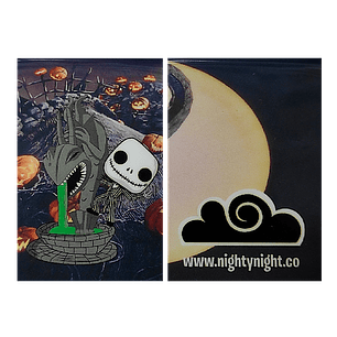 Jack Skellington Separadores Magnéticos Para Libros