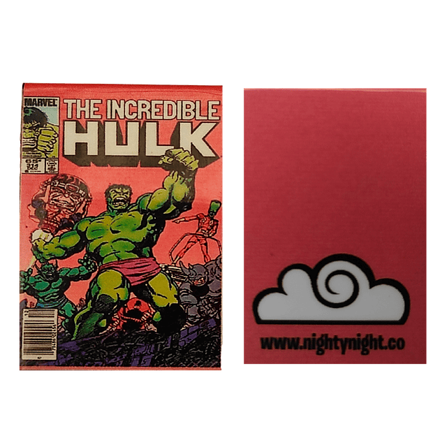 Hulk Comic Cover Separadores Magnéticos Para Libros