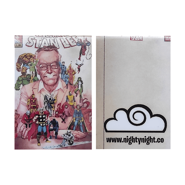 Stan Lee Comic Cover Separadores Magnéticos Para Libros