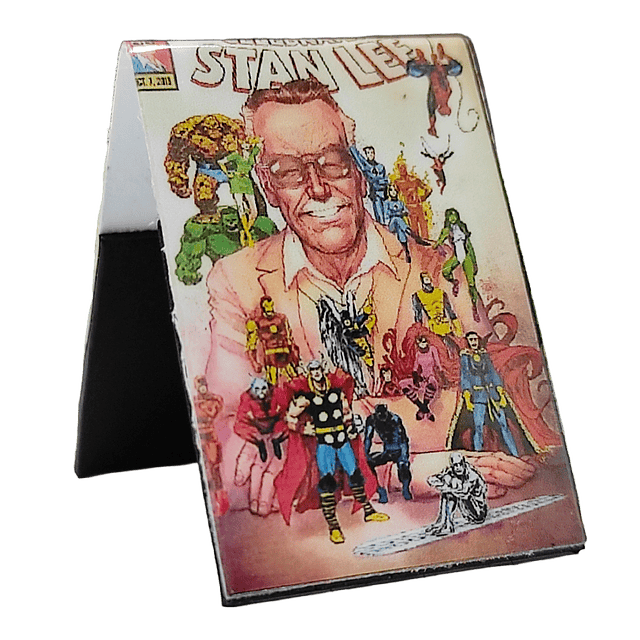 Stan Lee Comic Cover Separadores Magnéticos Para Libros