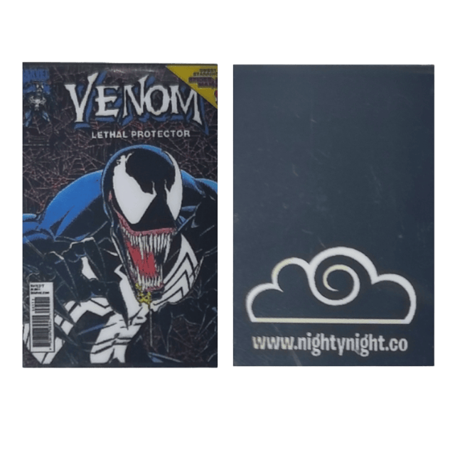 Venom Comic Cover Separadores Magnéticos Para Libros