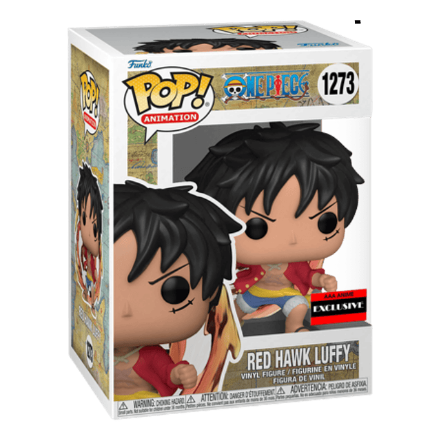 Red Hawk Luffy Funko Pop One Piece 1273 AAA Anime