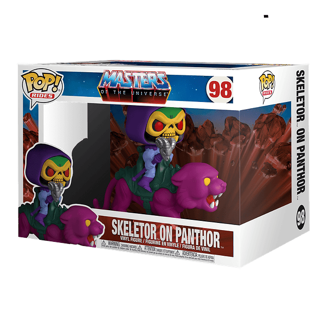 Skeletor On Panthor Funko Pop Masters Of The Universe 98