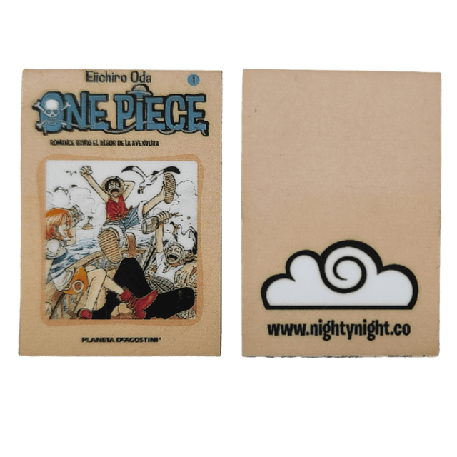 One Piece Manga Cover Separadores Magnéticos Para Libros