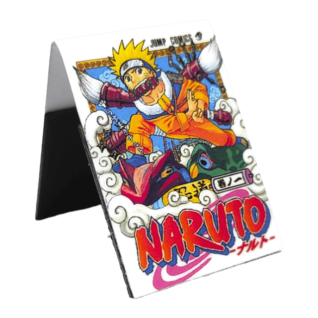 Naruto Manga Cover Separadores Magnéticos Para Libros
