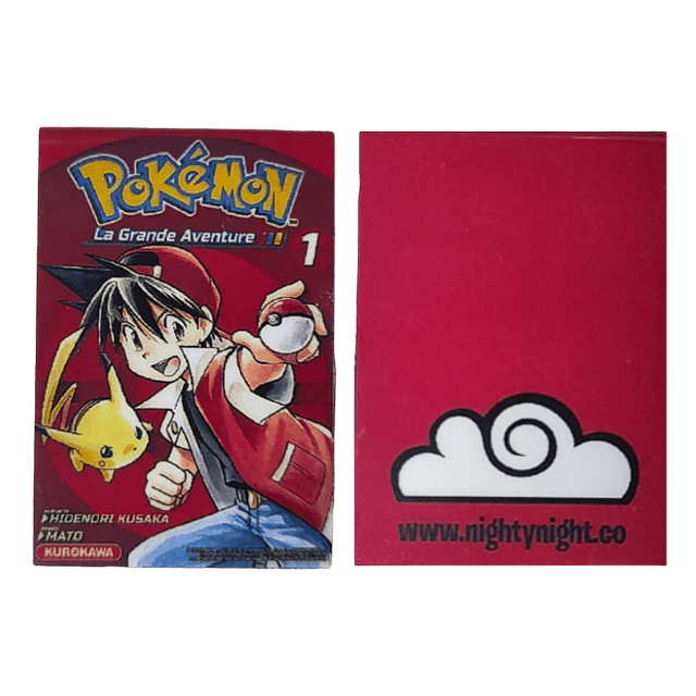Pokémon Manga Cover Separadores Magnéticos Para Libros