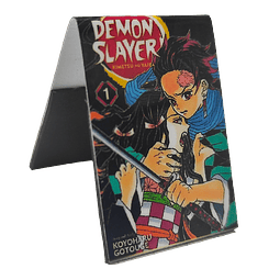 Demon Slayer Manga Cover Separadores Magnéticos Para Libros