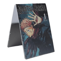 Jujutsu Kaisen Manga Cover Separadores Magnéticos Para Libros