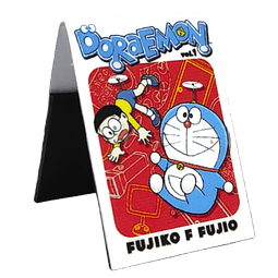 Doraemon Manga Cover Separadores Magnéticos Para Libros