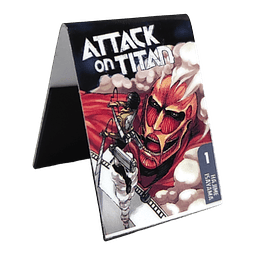 Attack On Titan Manga Cover Separadores Magnéticos Para Libros