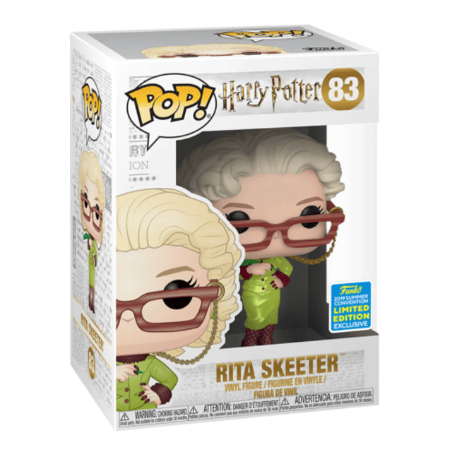 Rita Skeeter Funko Pop Harry Potter 83 SDCC 2019