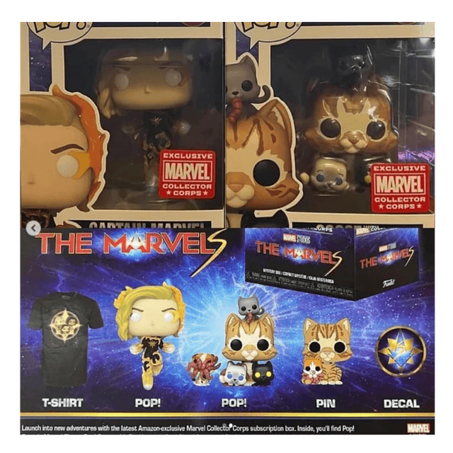 Funko Pop Marvel Collector Corps The Marvels