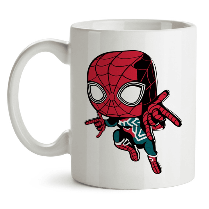 Mug Iron Spider Avengers Infinity War Tipo Pop 1