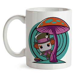 Mug Sombrerero Loco Alicia En El País De Las Maravillas Tipo Pop