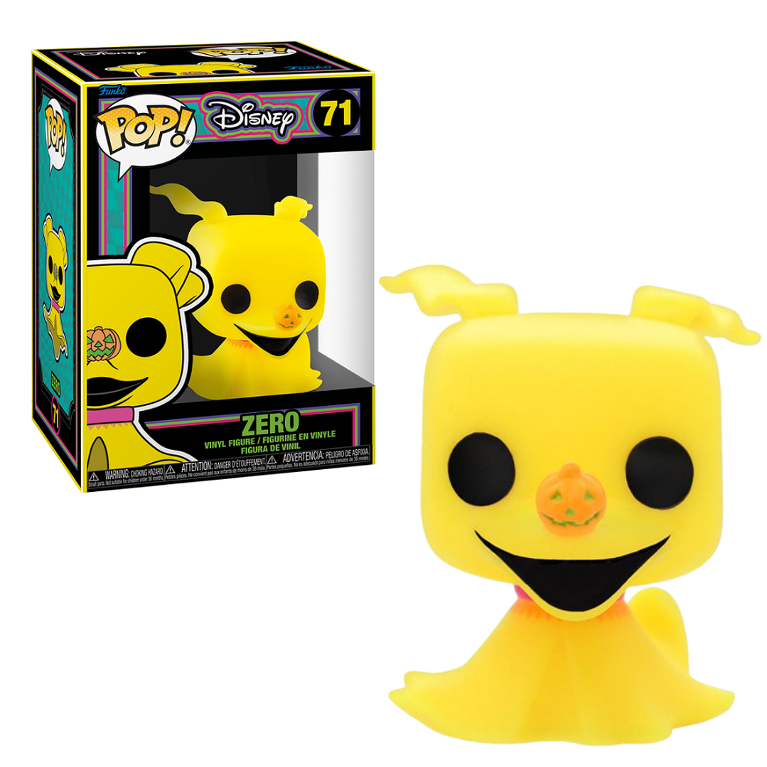 Zero Funko Pop El Extraño Mundo De Jack 71 Blacklight 1