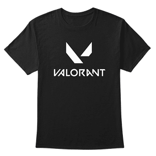 Camiseta Valorant Logo