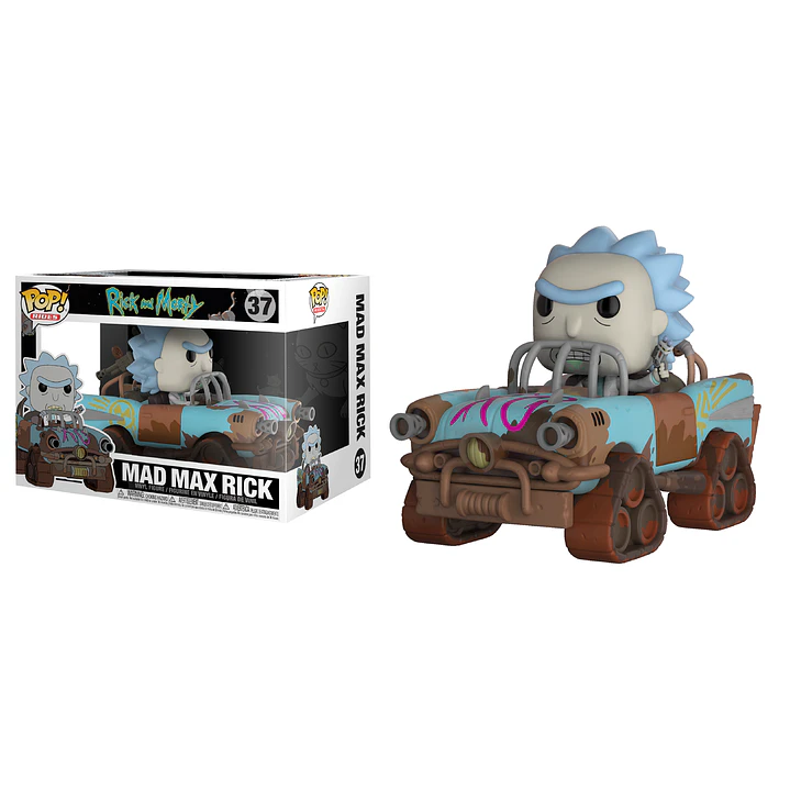 Mad Max Rick Funko Pop Rides Rick And Morty 37 1
