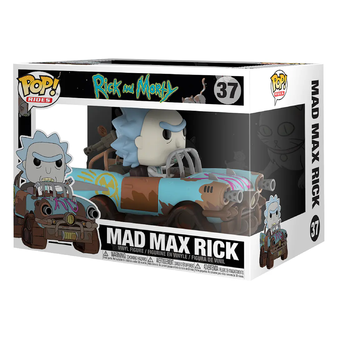 Mad Max Rick Funko Pop Rides Rick And Morty 37 3