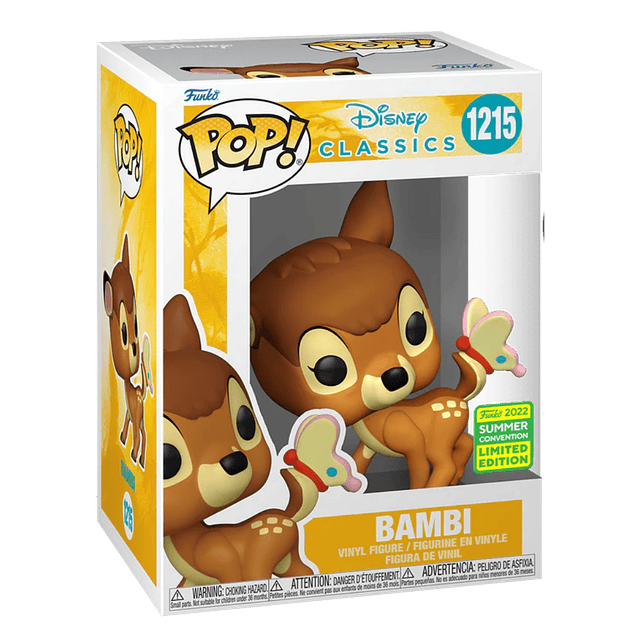 Bambi Funko Pop Disney 1215 SDCC 2022