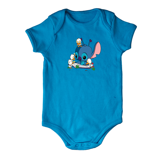 Body Bebés Stitch Con Patos