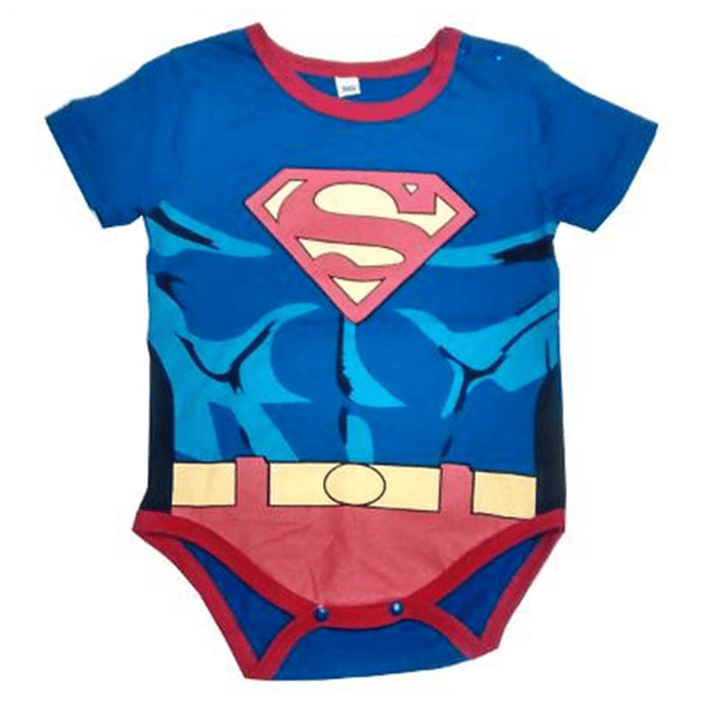 Body Bebés Superman Músculos