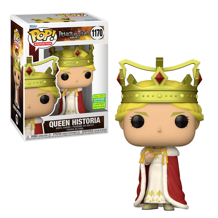 Queen Historia Funko Pop Attack On Titan 1170 SDCC 2022 1