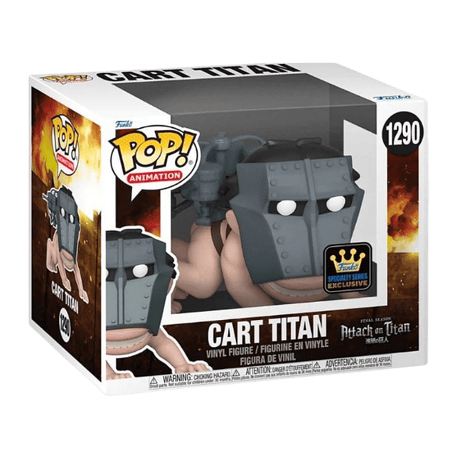 Cart Titan Funko Pop Attack On Titan 1290 Specialty Series