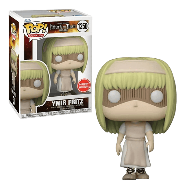 Ymir Fritz Funko Pop Attack On Titan 1250 Gamestop