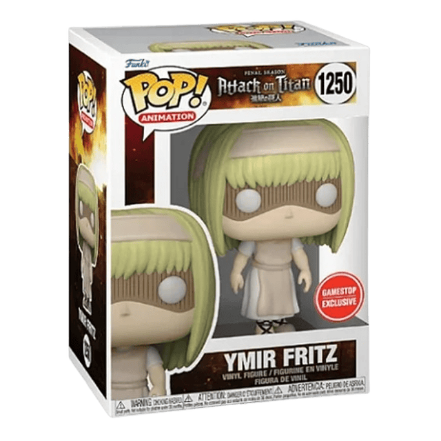 Ymir Fritz Funko Pop Attack On Titan 1250 Gamestop