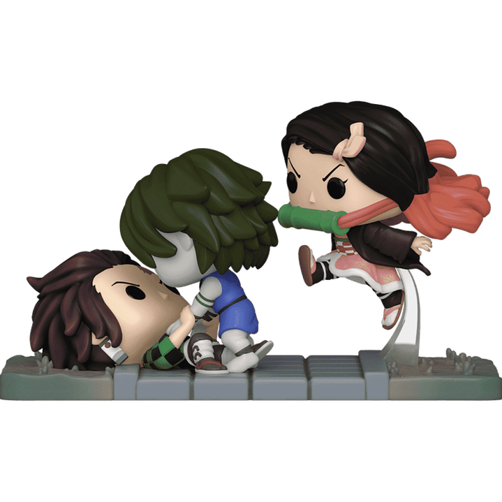 Tanjiro & Nezuko Vs Temple Demon Funko Pop Demon Slayer 1419 Hot Topic 2