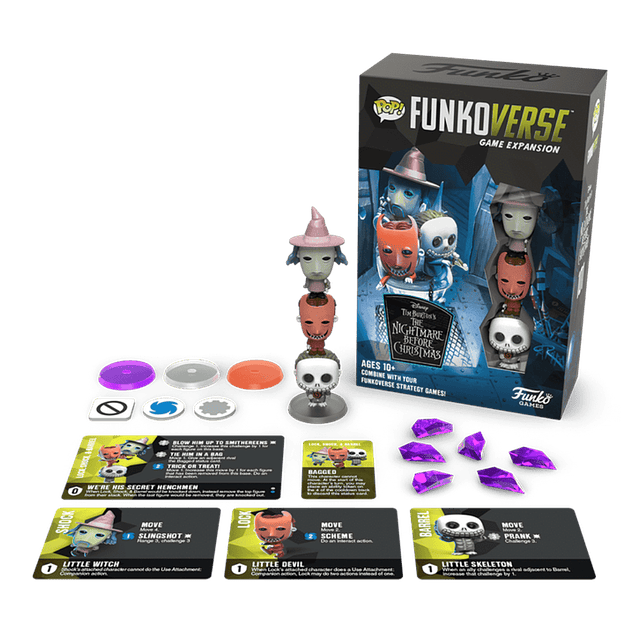 Nightmare Before Christmas Funkoverse Strategy Game