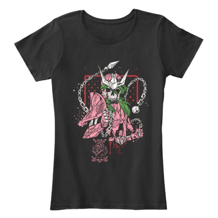 Camiseta Mujer Shun Skull Saint Seiya 1