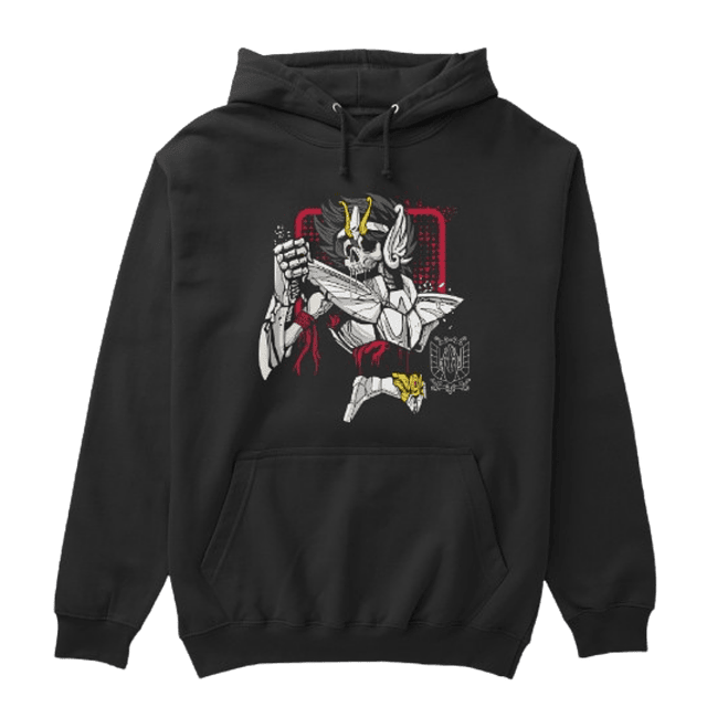 Hoodie Seiya Skull Saint Seiya