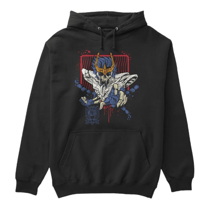 Hoodie Ikki Skull Saint Seiya 1