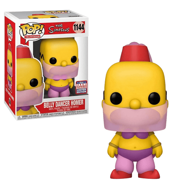 Belly Dancer Homer Funko Pop The Simpsons 1144 Funkon 2021