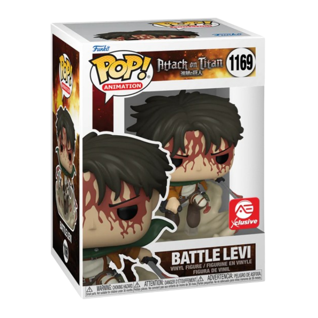 Battle Levi Funko Pop Attack On Titan 1169 AENT 3