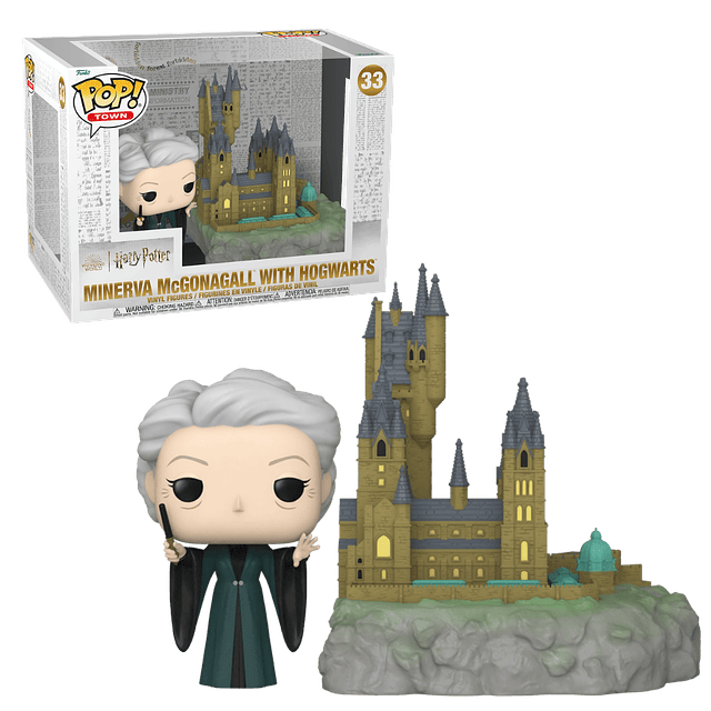 Minerva McGonagall With Hogwarts Funko Pop Harry Potter 33