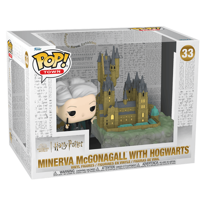 Minerva McGonagall With Hogwarts Funko Pop Harry Potter 33 3