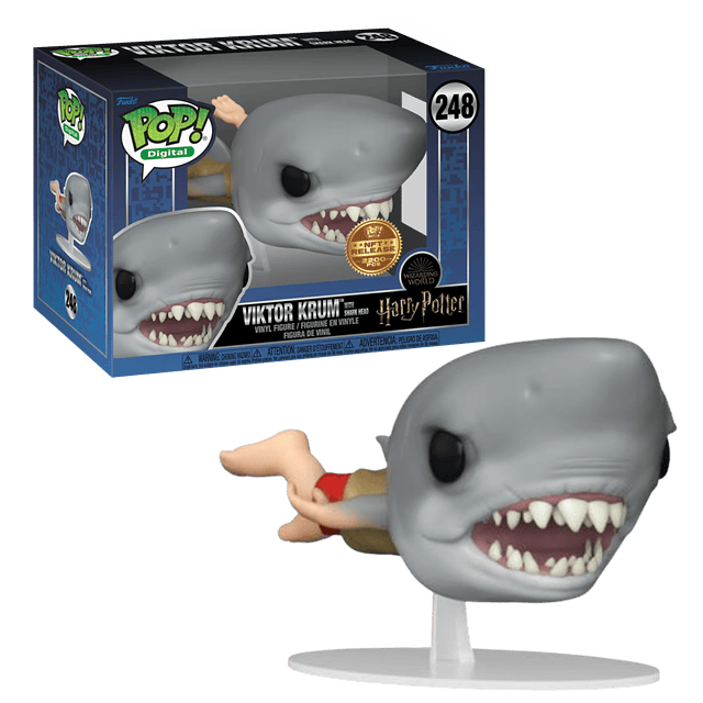 Viktor Krum With Shark Head Funko Pop NFT Harry Potter 248