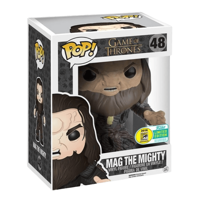 Mag The Mighty Funko Pop Game Of Thrones 48 SDCC 2016