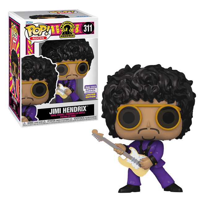 Jimi Hendrix Funko Pop 311 SDCC 2023