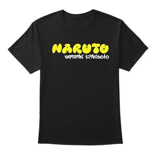 Camiseta Naruto Graffiti Style